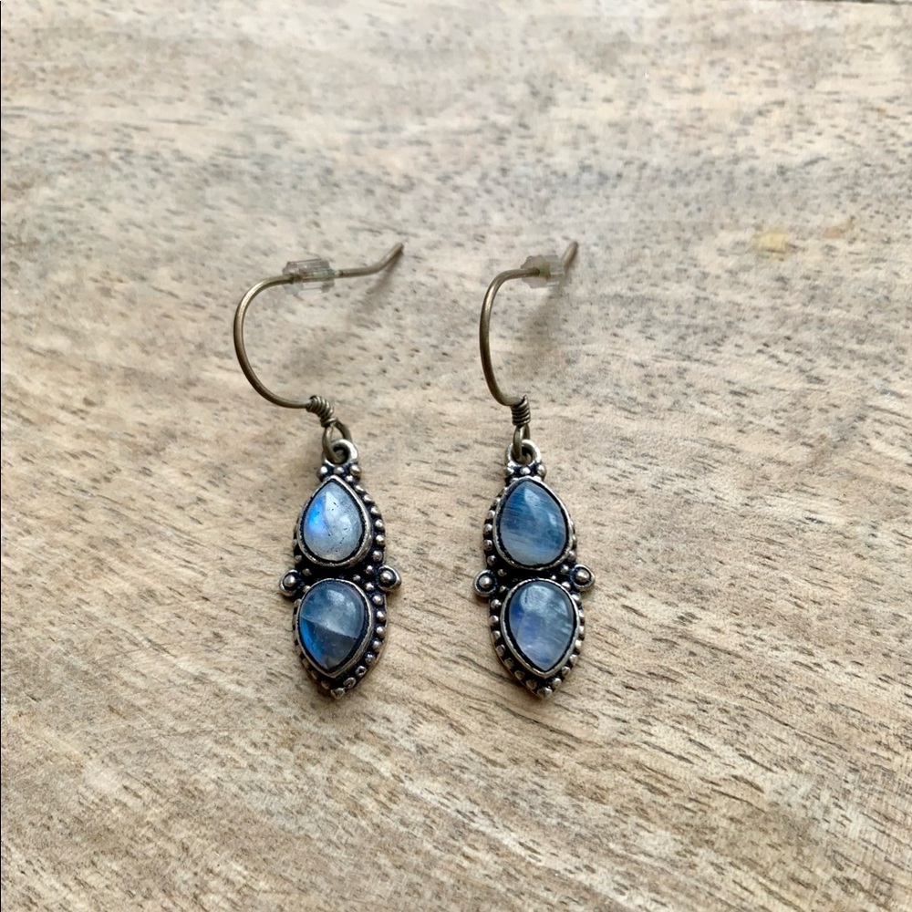 World Market Stone Drop Earrings